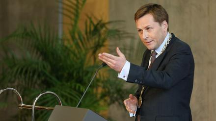 Oliver Günther, Präsident der Universität Potsdam, appelliert, anderen zuzuhören - "auch wenn es wehtut".