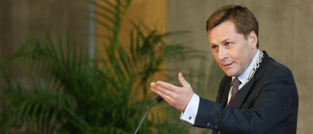 Oliver Günther, Präsident der Universität Potsdam, appelliert, anderen zuzuhören - "auch wenn es wehtut".