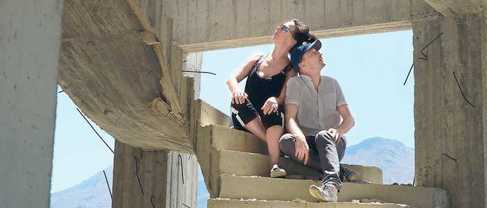 Paula E. Paul und Sirko Knüpfer bilden das Künstlerduo „Kombinat“. 