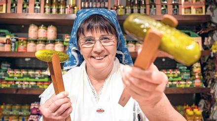 Auch Gürkchen sind in diesem Jahr wieder auf der Grünen Wochen mit dabei. Aber Brandenburgs Aussteller haben mehr zu bieten. 