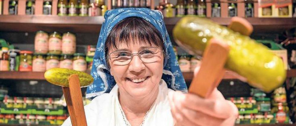 Auch Gürkchen sind in diesem Jahr wieder auf der Grünen Wochen mit dabei. Aber Brandenburgs Aussteller haben mehr zu bieten.