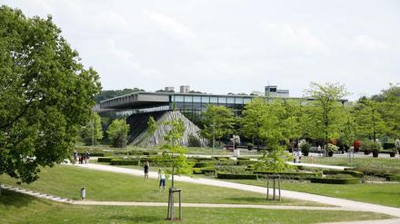 Der Volkspark in Potsdam ist zur Buga 2001 entstanden - und mit ihm die Biosphäre.