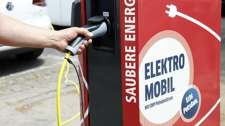 Der Ausbau der Ladesäulen geht in Potsdam nur schleppend voran.