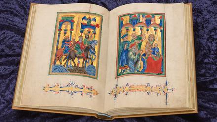 Überaus prächtig. Der Breslauer Psalter ist eine Augenweide.