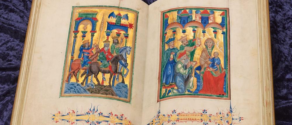 Überaus prächtig. Der Breslauer Psalter ist eine Augenweide.