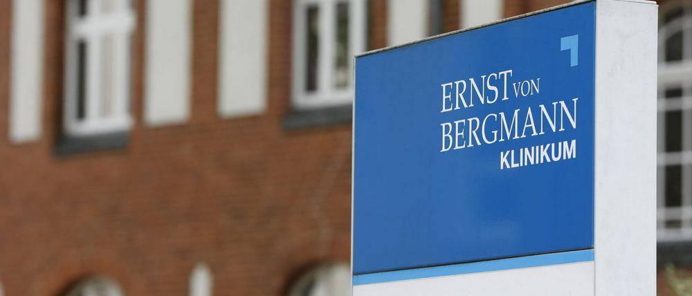 Am Bergmann-Klinikum in Potsdam wird gestreikt.