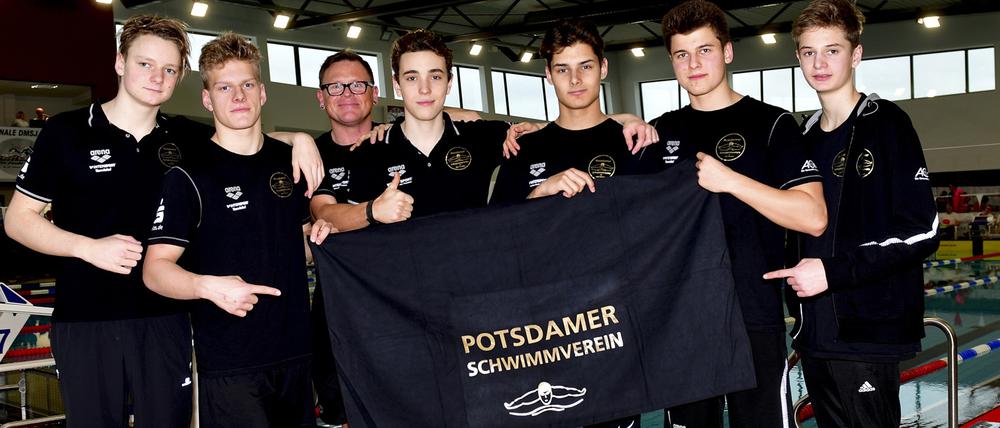 Top-Zeit. Die Potsdamer B-Jugend schwamm der Konkurrenz davon. 