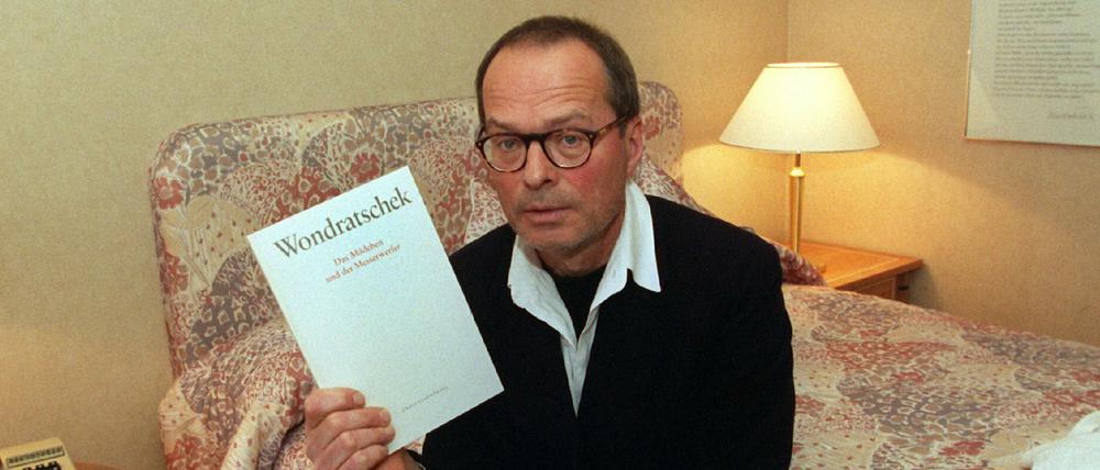 Wolf Wondratschek, hier im April 1997. 