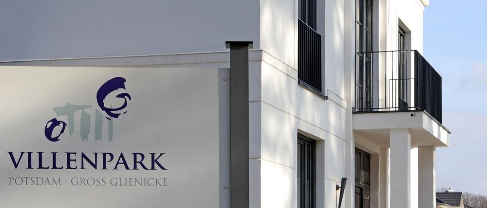 Das Wohngebiet "Villenpark Groß Glienicke".
