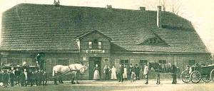 Der Gasthof „Zur Goldenen Kugel“ in der Berliner Straße war der älteste Gasthof der Vorstadt.