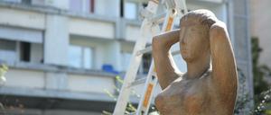 Im September 2017 wurden die Staudenhof-Skulpturen abgebaut. 