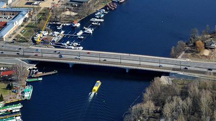 In der Nähe der Humboldtbrücke wurde die Munition entdeckt.