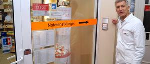 20 Jahre Apotheker. Bernd Viesteg betreibt eine Apotheke in Wittstock (Brandenburg).