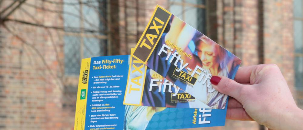 Die Fifty-Fifty-Tickets werden in Brandenburg gut angenommen.