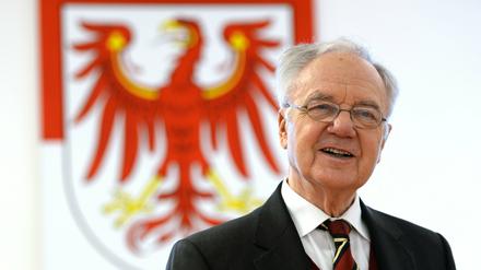 Brandenburgs ehemaliger Ministerpräsident Manfred Stolpe (SPD).