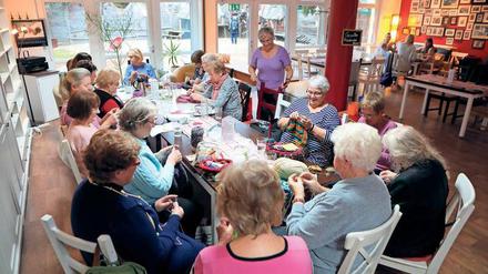 Alt trifft Jung. Das Teltower Familienzentrum „Philantow“ bietet Angebote für jedes Alter. Das Label „Familienstadt“ spreche viele Teltower an, denn Familie reicht idealerweise vom Säugling bis zur Uroma.