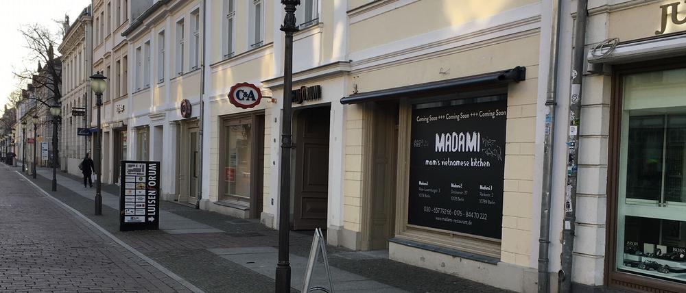 Vietnamesisches Essen gibt es bald bei "Madami" in der Brandenburger Straße.