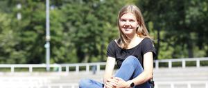 Sie hat es in den Beinen und im Kopf. Schule und Sport müsse man mit vollem Herzen wollen, sagt Saskia Feige.