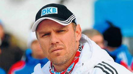 Mit geschultem Blick. Leichtathlet und Bob-Anschieber - nun ist er in neuer Mission nach Potsdam zurückgekehrt.