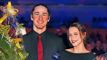 Ausgezeichnet. Lilo Wätzel und Philip Honig wurden als Potsdamer Nachwuchsteam des Jahres 2018 geehrt.