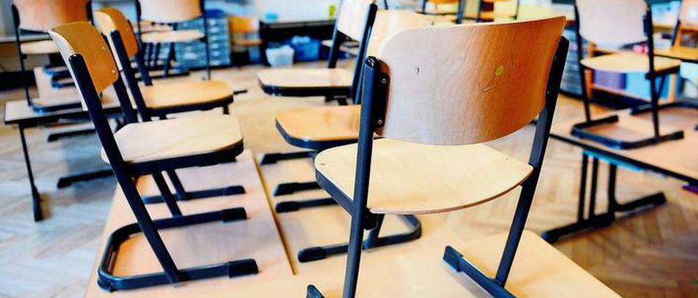 Unfreiwilliger Schulschluss. Der krankheitsbedingte Ausfall von Lehrern hat in Brandenburg zugenommen.