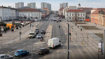 Für die Breite Straße in Potsdams Innenstadt könnte ein Tempolimit eingeführt werden.