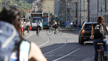 Wie ist die Situation für Radfahrer in Potsdam?