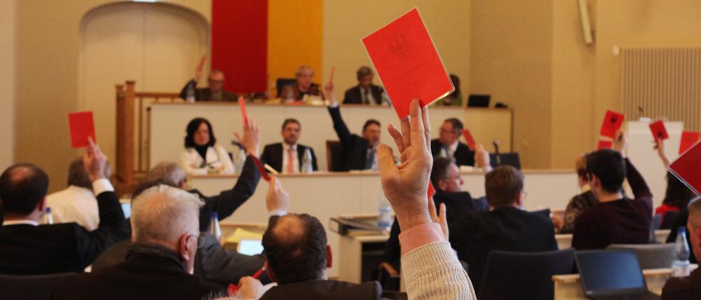 In Potsdams Stadtparlament sitzen 35 Männer und 21 Frauen.