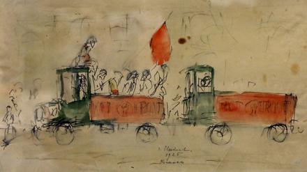 "Demonstration in Nowawes", Gerhard Hadert, 1925.