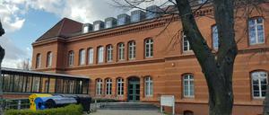 Das neue Gebäude des Landesrechnungshofs steht in der Potsdamer Graf-von-Schwerin-Straße. 