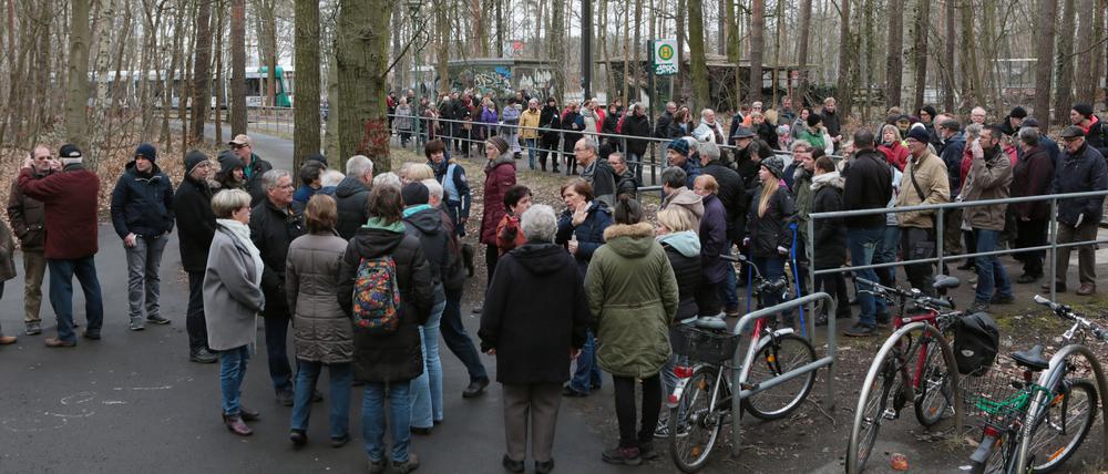 Der Plan für einen neuen Schulcampus in der Waldstadt sorgte bereits für Bürgerproteste vor Ort