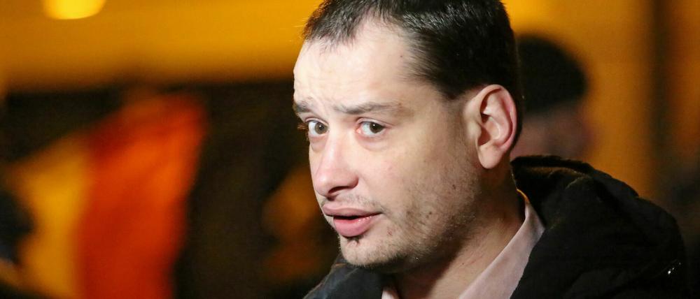 Der mehrfach vorbestrafte Gewalttäter Christian Müller hatte 2016 in Potsdam mehrere rechte Pogida-Aufmärsche organisiert.