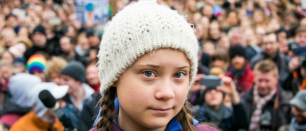 Greta Thunberg.