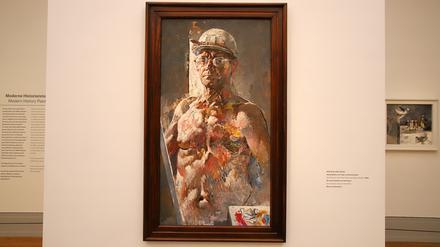 Die DDR-Kunstsammlung von Hasso Plattner umfasst Werke von Künstlern wie Willi Sitte mit seinem Selbstbildnis aus dem Jahr 1984.