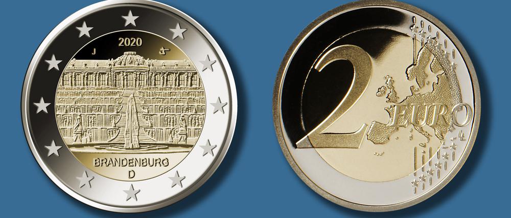 So wird die Münze aussehen.