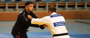 Das meiste Geld konnten die Judoka vom UJKC Potsdam (links) einsammeln.