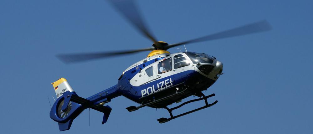 Ein Hubschrauber kreister stundenlang über Park Sanssouci. Hier ein Foto aus dem Jahr 2008.