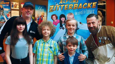 Zu Gast im Thalia. Die Crew von „Alfons Zitterbacke.“ Foto: Manfred Thomas