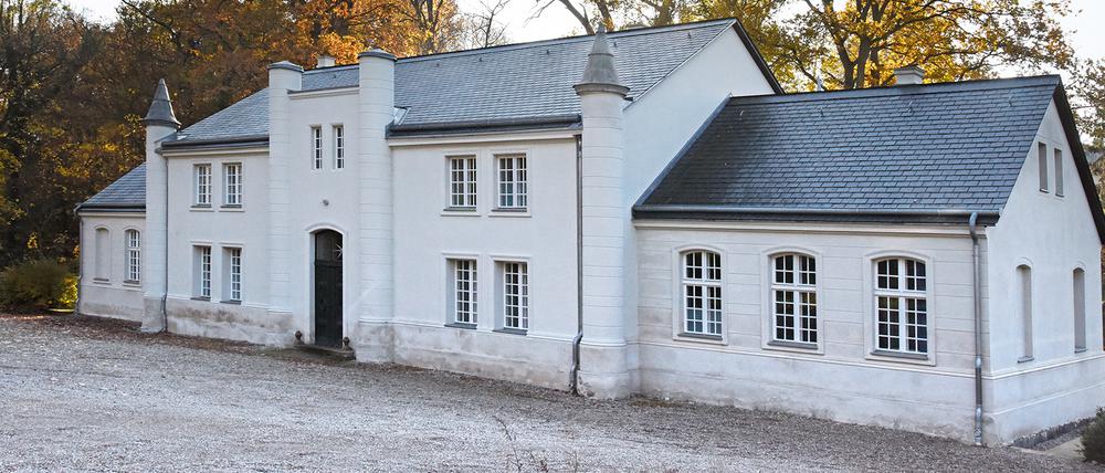 Das kleine Schloss Lanke im Barnim ist einer der drei Orte, die das Land Brandenburg zum Probewohnen anbietet.