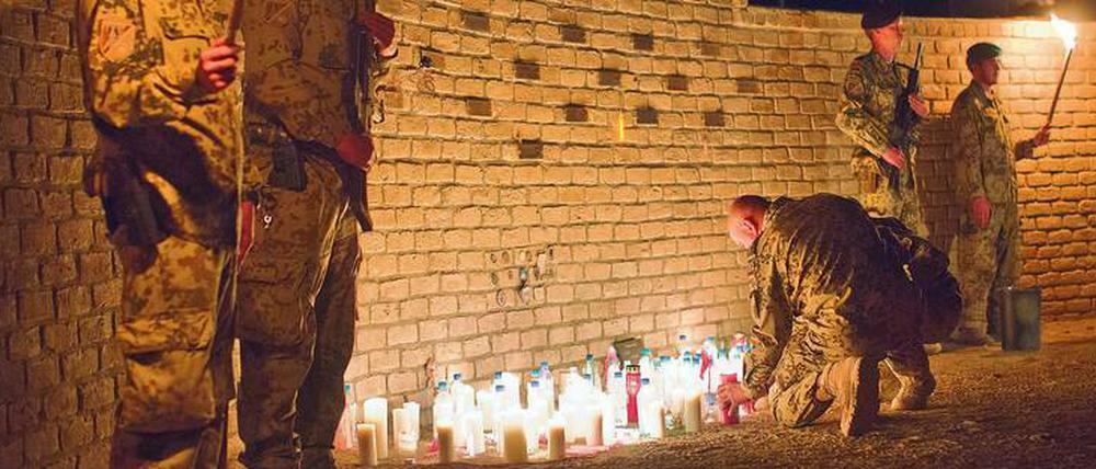 Während des Einsatzes des 22. Kontingents im Jahr 2010 waren 44 Prozent der Soldaten mit dem Tod von Kameraden konfrontiert.