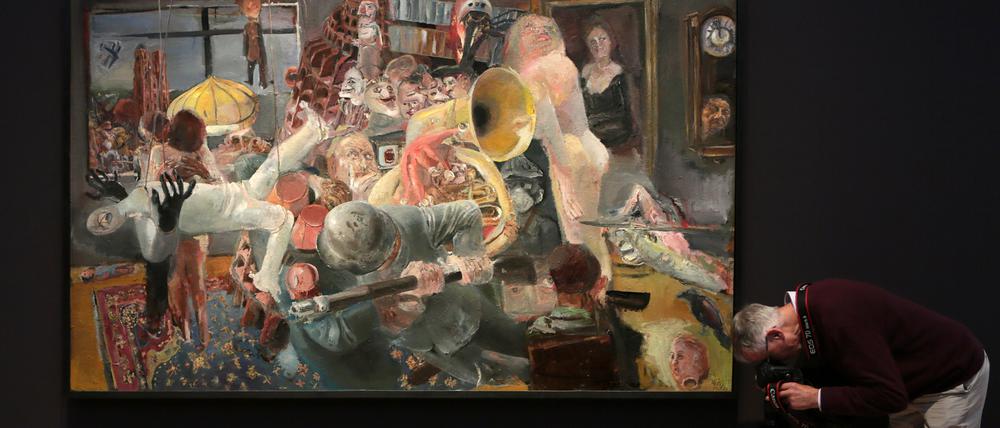 "Das Atelier" von Bernhard Heisig, von 1979, hing 2017 im Museum Barberini.