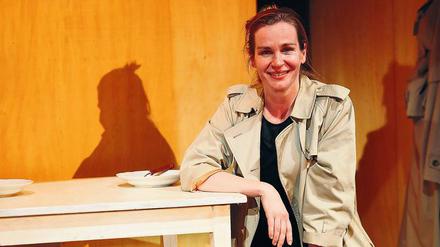„Ich sehe auf der Bühne genauso aus wie im Leben“, sagt Katja Zinsmeister und lacht. 