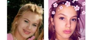 Mit diesem Flugblatt wendete sich die Schwester der Vermissten an die Öffentlichkeit.