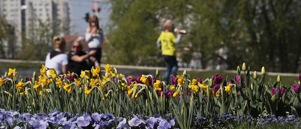 In den vergangenen Tagen war es sonnig und trocken in Potsdam - und es bleibt erst einmal so.