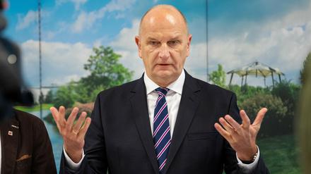 Brandenburgs Ministerpräsident Dietmar Woidke (SPD).