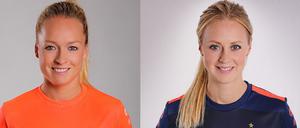 Sie gehen. Lisa Schmitz (l.) und Amanda Ilestedt verlassen Turbine nach der Saison.