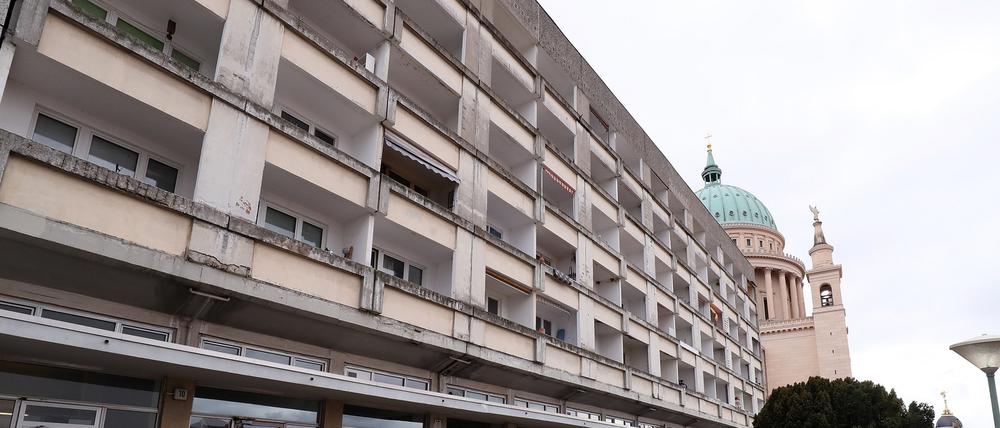 Bis 2022 hat der Staudenhof in Potsdams Innenstadt noch Bestandschutz.