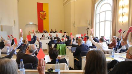 Am 8. Mai 2019 fand die letzte Stadtverordnetenversammlung vor der Kommunalwahl 2019 statt.