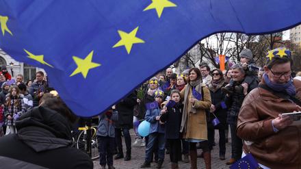 Heute geht es in Potsdam wieder oft um Europa.