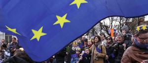 Heute geht es in Potsdam wieder oft um Europa.